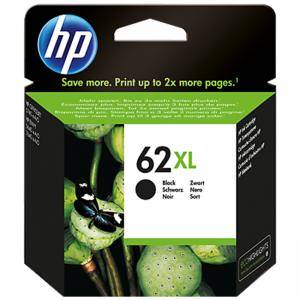 Мастилена касета HP 62XL ink cartridge black high capacity 1-pack, C2P05AE - изображение