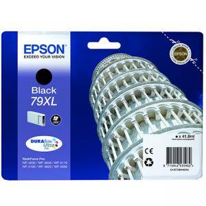 Мастилена касета Epson Singlepack Black 79XL DURABrite Ultra Ink, C13T79014010 - изображение