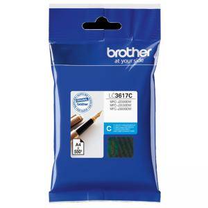 Мастилена касета Brother LC-3617 Cyan Ink Cartridge for MFC-J2330DW/J3530DW/J3930DW, LC3617C - изображение