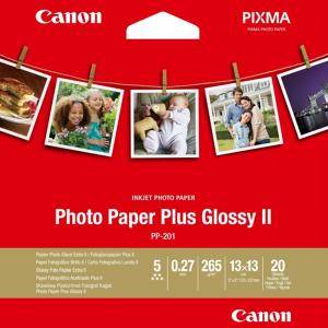 Хартия Canon Plus Glossy II PP-201, 5x5, BS2311B060AA - изображение