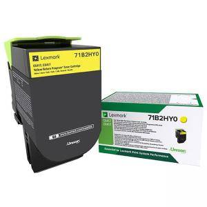 Тонер касета Lexmark CS/CX4/517 Return open channel Yellow CRTG, 71B2HY0 - изображение