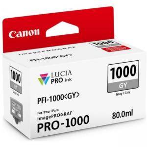 Тонер касета Canon PFI-1000 GY, 0552C001AA - изображение