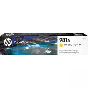 Тонер касета HP 981A Yellow Original PageWide Cartridge, J3M70A - изображение