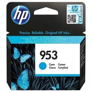 Мастилена касета HP 953 Cyan Original Ink Cartridge, F6U12AE - изображение