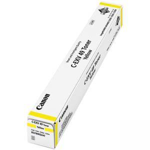 Тонер касета Canon C-EXV 49 for IRAC33xx, Жълт, 8527B002AA - изображение