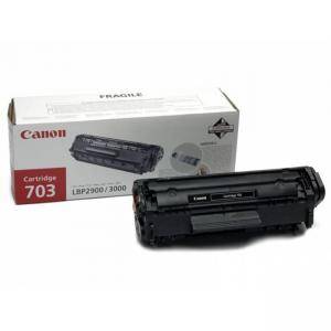 Тонер касета Canon CRG-703 Black, 7616A005AA - изображение
