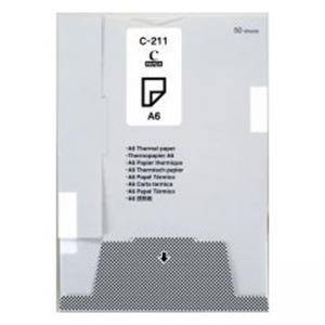 Хартия Paper A6 Thermal  - bulk pack - 20 pieces, C211S - изображение