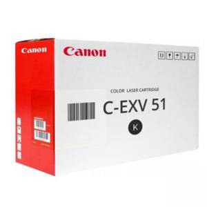 Тонер касета Canon Toner C-EXV51, Black, Черна, 0481C002AA - изображение
