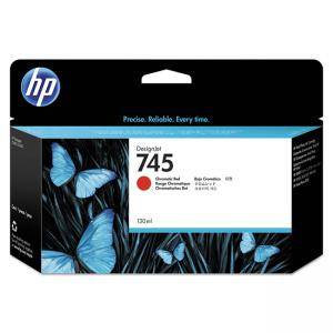 Мастилена касета HP 745 130-ml Chromatic Red Ink Cartridge, F9K00A - изображение