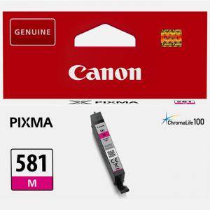 Мастилена касета Canon CLI-581 M, 5.6 ml, Червен, 2104C001AA - изображение