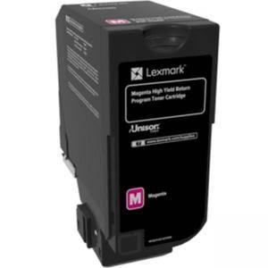 Тонер касета Lexmark Magenta High Yield Return Programme Toner Cartridge, 84C2HM0 - изображение