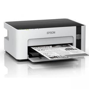 Мастилоструен принтер Epson EcoTank M1100, A4, White-Black, USB, C11CG95403 - изображение