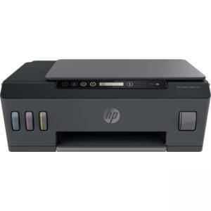 Мастилоструйно многофункционално устройство HP Smart Tank 500 All-in-One Printer, Черен, 4SR29A - изображение