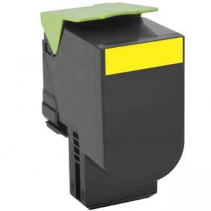 КАСЕТА ЗА LEXMARK CX410 / CX510 - 80C2HY0 - Yellow - P№ 13314653 - PRIME, 100LEXCX410YHPR - изображение