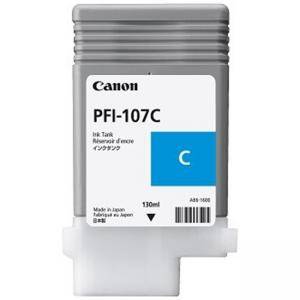 Мастилница Canon PFI-107, Cyan, 6706B001AA - изображение