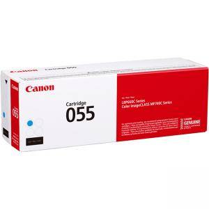 Тонер касета Canon CRG-055 - CYAN, 3015C002AA - изображение