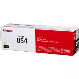 Тонер касета Canon CRG-054 - YELLOW, 3021C002AA - изображение