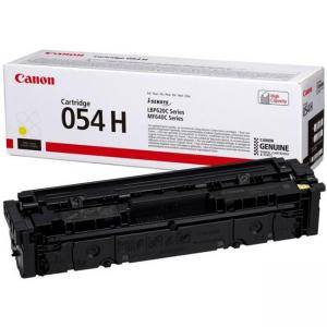 Тонер касета Canon CRG-054H, Жълт, 3025C002AA - изображение