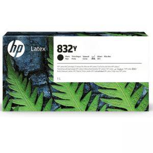 Мастилница HP 832Y, Latex Ink Cartridge - BLACK, 4UV05A - изображение