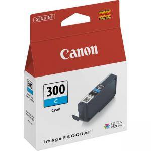 Мастилница Canon PFI-300 - CYAN, 4194C001AA - изображение