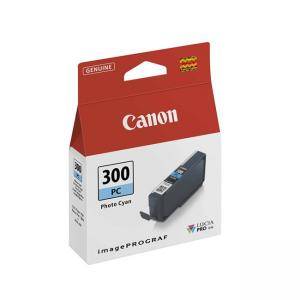 Мастилница Canon PFI-300 - Photo Cyan, 4197C001AA - изображение