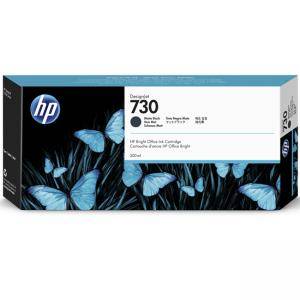 Консуматив HP 730 300-ml, Ink Cartridge, Матово черно, P2V71A - изображение