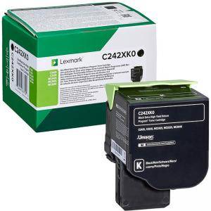 Консуматив Lexmark C242XK0, Extra High Yield Return Program Toner Cartridge, 6 000 копия, C242XK0 - изображение