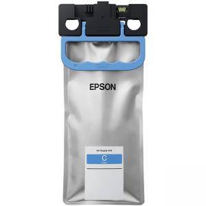 Мастило Epson T01D200 XXL - CYAN, за 20000 копия, C13T01D200 - изображение