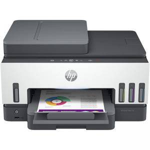 Мултифункционалнo устройствo HP Smart Tank 790, All-in-One A4 Color, Dual-band WiFi Ethernet Print Scan Copy Inkjet Fax 15/9pp, 4WF66A#670 - изображение