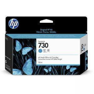 Мастило за плотер HP 730 - CYAN, 130 ml, P2V62A - изображение