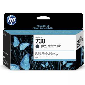 Мастило за плотер HP 730 - MATTE BLACK, 130 ml, P2V65A - изображение