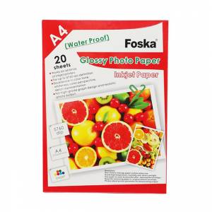 Фото хартия Foska, A4, 230 g/m2, гланц, 20 листа, office1_1515100013 - изображение