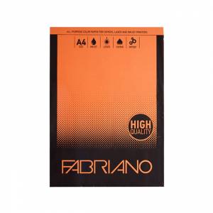 Копирна хартия Fabriano Copy Tinta, A4, 80 g/m2, оранжева, 50 листа, office1_1535100060 - изображение