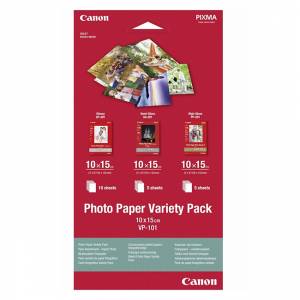 Хартия Canon Photo Paper Variety Pack 10x15cm VP-101, 0775B078AA - изображение