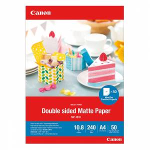 Хартия Canon Double Sided Matte Paper MP-101 A4, 50 sheets, 4076C005AA - изображение