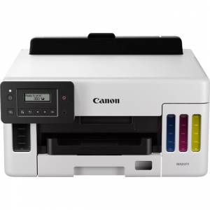 Мастилоструен принтер Canon MAXIFY GX5040, 24 ipm - 15.5 ipm, До 600 x 1200 dpi, Auto Duplex Print, USB, Ethernet, WiFi, Бял / Черен, 5550C009AA - изображение