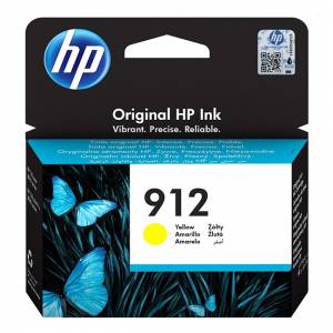 Консуматив HP 912 Yellow Original Ink Cartridge, 3YL79AE - изображение