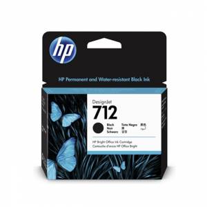 Мастилница HP 712 80ml Black Ink Cartridge, 3ED71A - изображение