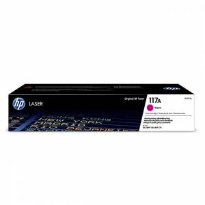 Тонер касета 117A - Magenta - W2073A, За HP COLOR LASER MFP 179FNW / MFP 178NW / 150NW, До 700 страници, Червен, 100HPW2073AH - изображение