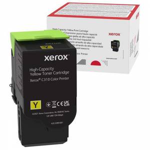 Tонер касета Xerox High capacity за C310/C315, Yellow, 006R04371 - изображение