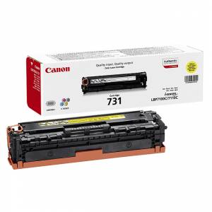 Тонер касета за Canon CRG-731, 1500 страници, Yellow, office1_3020100743 - изображение