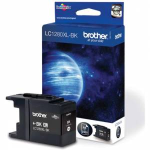 Мастилена касета Brother LC1280XL Black, 2400 страници при 5 процента покритие, Черен, office1_3015100060 - изображение