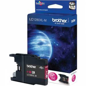 Мастилена глава Brother LC1280XL, Magenta, 1200 страници при 5 процента покритие, Червен, office1_3015100062 - изображение