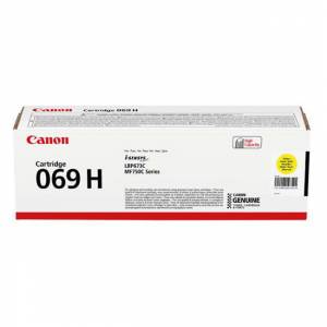 Тонер касета за CANON i-SENSYS LBP673 series / i-SENSYS MF752 / M754 Series - Yellow - CRG-069H Y, 101CANCRG069YH - изображение