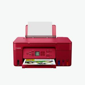 Мастилоструйно многофункционално устройство Canon PIXMA G3470 All-In-One, Red, 5805C049AA - изображение