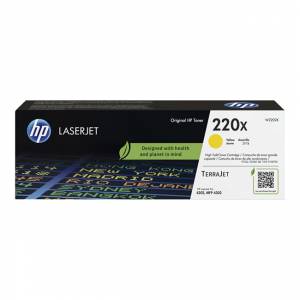 Консуматив HP 220X Yellow Original LaserJet Toner Cartridge, W2202X - изображение