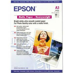 Epson Matte Paper Heavy Weight, DIN A3, 167g/m2, 50 Blatt - C13S041261 - изображение