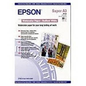 Epson WaterColor Paper - Radiant White, DIN A3+, 190g/m2, 20 Blatt - C13S041352 - изображение