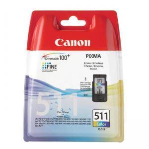 Мастилница Canon CL-511 Cartridge colour for MP240, MP260 (BS2972B001AA) - изображение