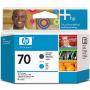 Печатеща глава HP 70 Matte Black and Cyan Printhead, HP Designjet Z3100 - C9404A - Hewlett Packard
